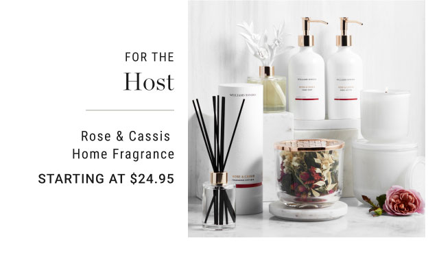 Rose & Cassis Home Fragrance - Starting at $24.95