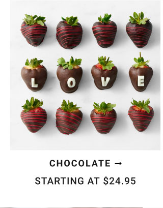 chocolate - Starting at $24.95