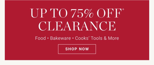 up to 75% off clearance - shop now