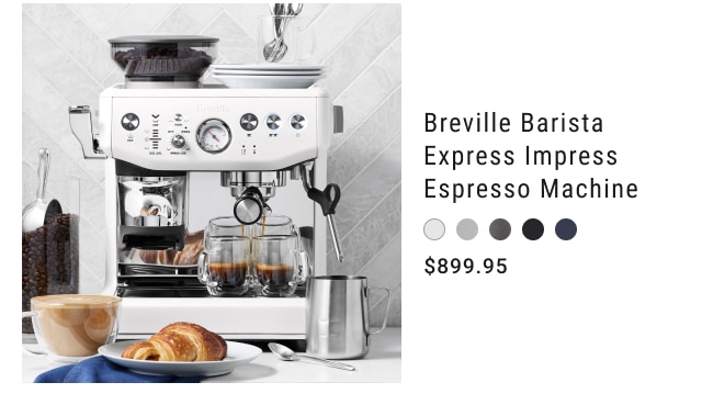 Breville Barista Express Impress Espresso Machine $899.95