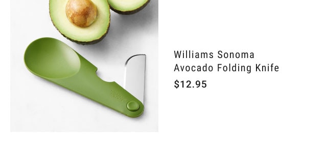 Williams Sonoma Avocado Folding Knife - $12.95