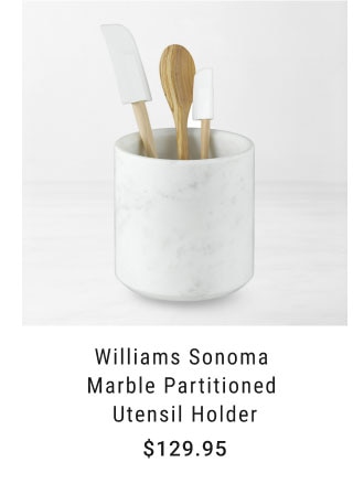 Williams Sonoma Marble Partitioned Utensil Holder - $129.95