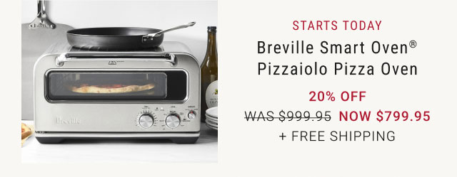 Breville Smart Oven® Pizzaiolo Pizza Oven - 20% Off - now $799.95 + Free SHipping