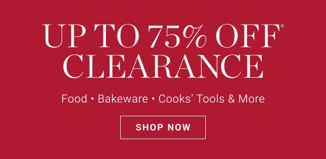 up to 75% off clearance - shop now