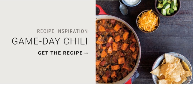 recipe inspiration - Game-Day Chili - get the recipe