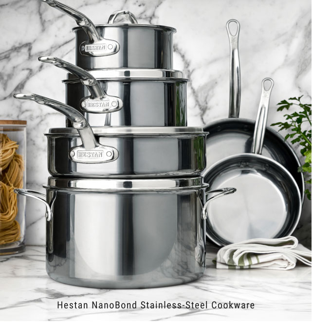 Hestan NanoBond Stainless-Steel Cookware