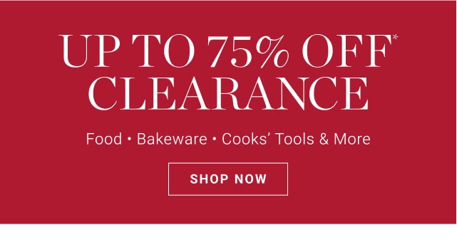 up to 75% off clearance - shop now