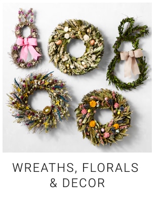 Wreaths, Florals & Decor