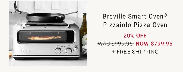 Breville Smart Oven® Pizzaiolo Pizza Oven 20% off NOW $799.95 + Free Shipping