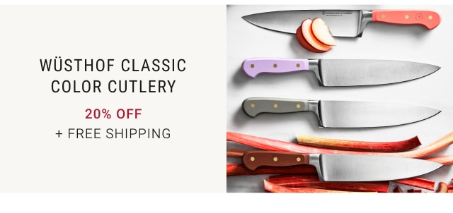 Wüsthof Classic Color cutlery 20% Off + Free Shipping