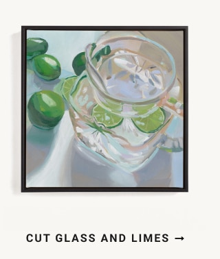 Cut Glass and Limes