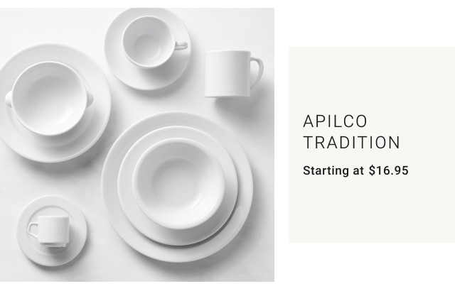 Apilco Tradition Starting at $16.95