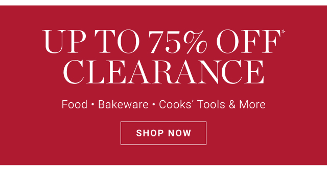 Up to 75% Off* clearance - Shop now