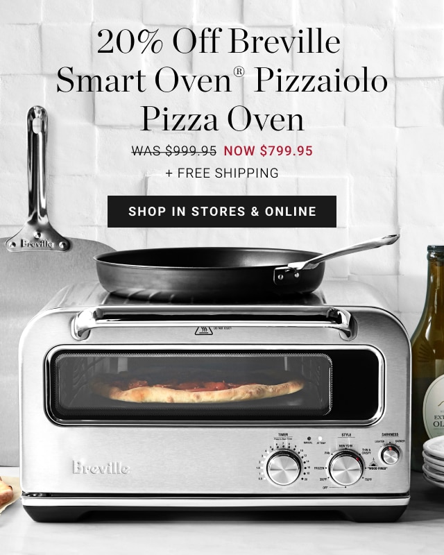 20% off Breville Smart Oven® Pizzaiolo Pizza Oven. Shop in stores and online.