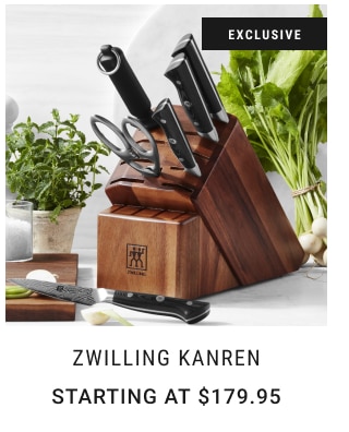 Zwilling Kanren Starting at $179.95