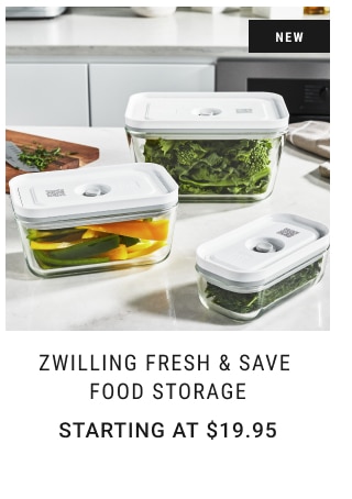 ZWILLING Fresh & Save Food Storage Starting at $19.95