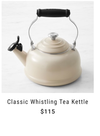 Classic Whistling Tea Kettle $115