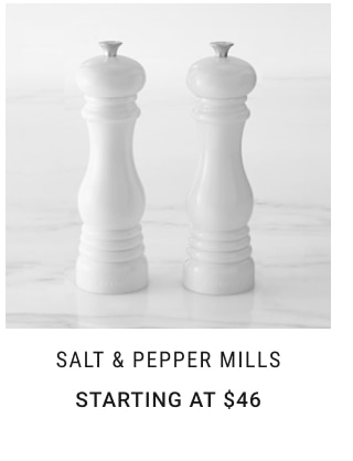 Salt & Pepper Mills Starting at $46