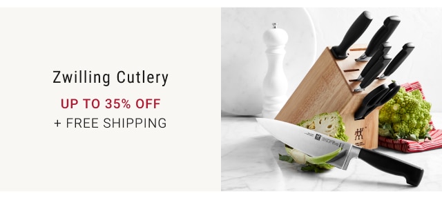 Zwilling Cutlery up to 35% off + Free Shipping