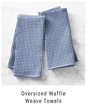 Oversized Waffle Weave Towels