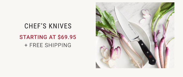 Chef’s Knives Starting at $69.95 + Free Shipping