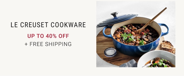 Le Creuset Cookware Up to 40% Off + Free Shipping