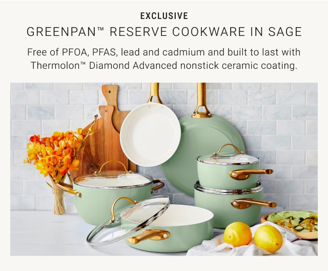 GreenPan Reserve Cookware in Sage