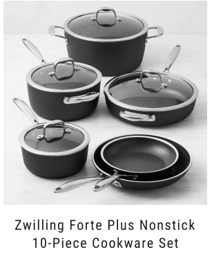 Zwilling Forte Plus Nonstick 10-Piece Cookware Set