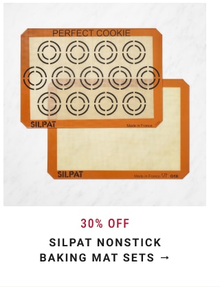 30% Off Silpat Nonstick Baking Mat Sets