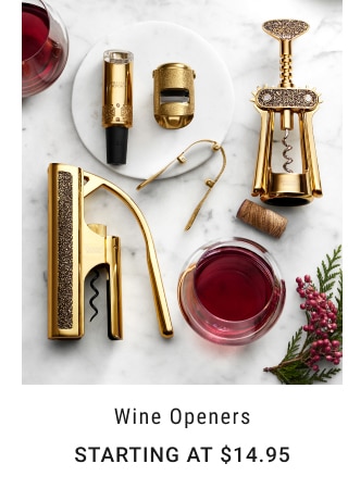 Wine Openers - Starting at $14.95