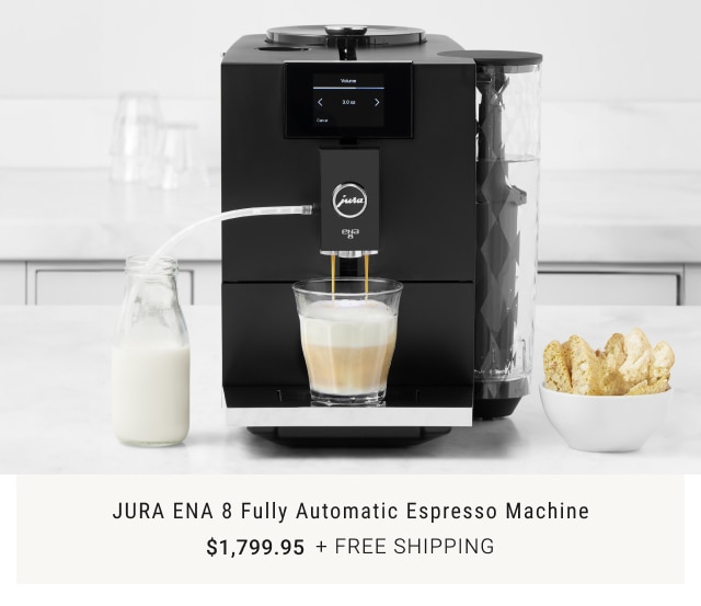 JURA ENA 8 Fully Automatic Espresso Machine - $1,799.95 + free shipping