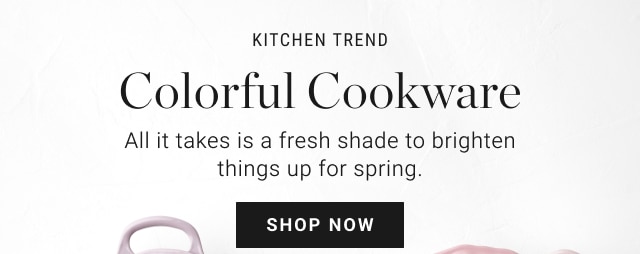 KITCHEN TREND - Colorful Cookware - shop now