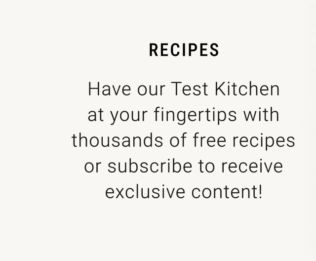 Recipes