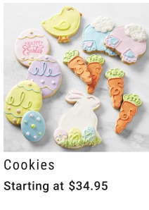 Cookies Starting at $34.95