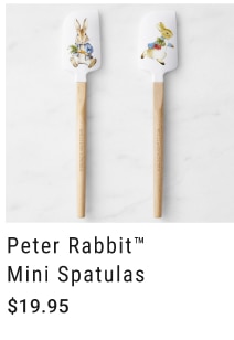 Peter Rabbit™ Mini Spatulas $19.95