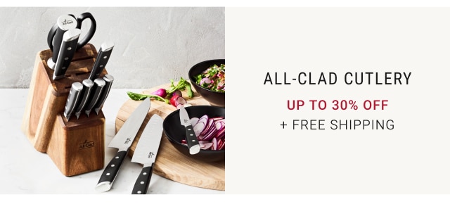 All-Clad Cutlery up to 30% off + Free Shipping