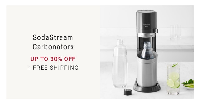 SodaStream Carbonators Up To 30% OFF + FREE SHIPPING