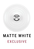 matte white Exclusive