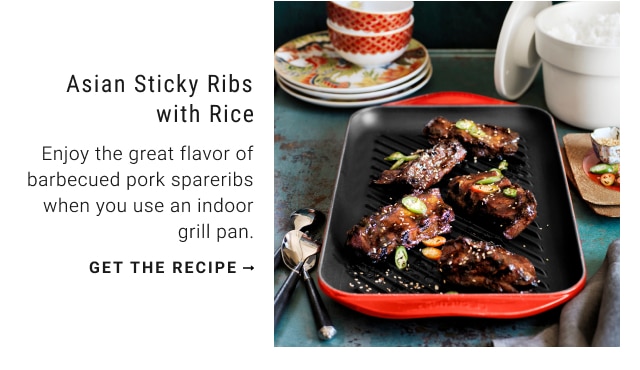 Asian Sticky Ribs with Rice - GET THE RECIPE