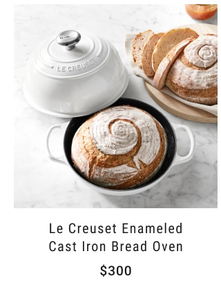 Le Creuset EnameledCast Iron Bread Oven $300