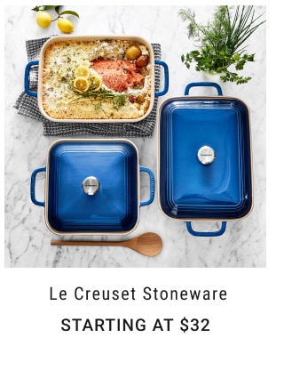  Le Creuset Stoneware Starting at $32