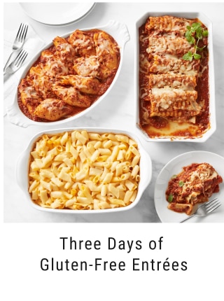 Three Days of Gluten-Free Entrées