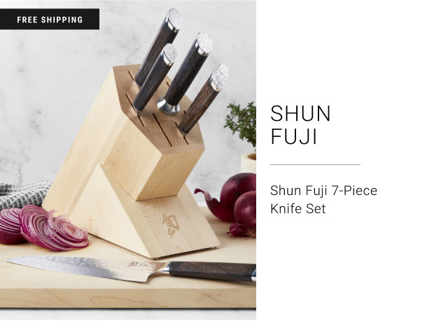 Shun Fuji: Shun Fuji 7-Piece Knife Set