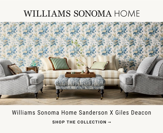 Williams Sonoma Home - Williams sonoma Home Sanderson x Giles Deacon - Shop the collection