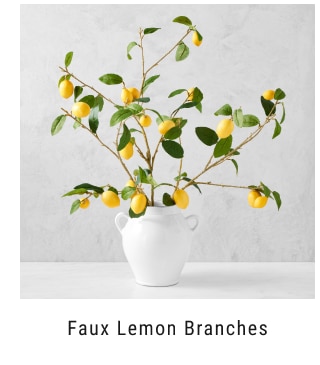 Faux Lemon Branches