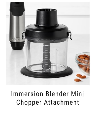 Immersion Blender Mini Chopper Attachment