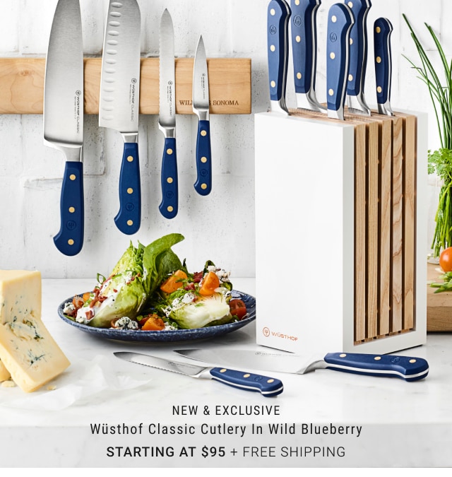 NEW & EXCLUSIVE - Wusthof Classic Cutlery in Wild Blueberry STARTING AT $95 + free shipping