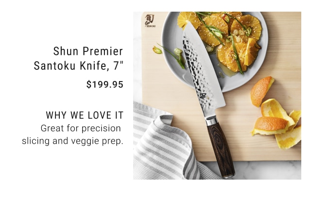 Shun Premier Santoku Knife, 7