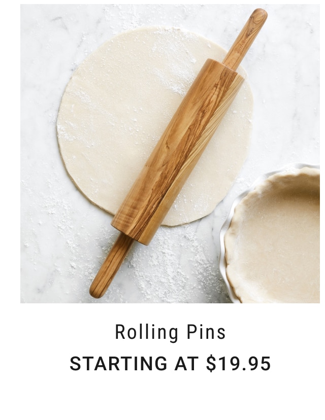 Rolling Pins Starting at $19.95