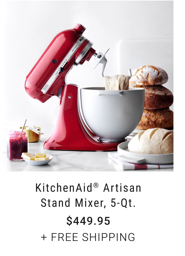 KitchenAid ArtisanStand Mixer, 5-Qt. $449.95 +Free Shipping